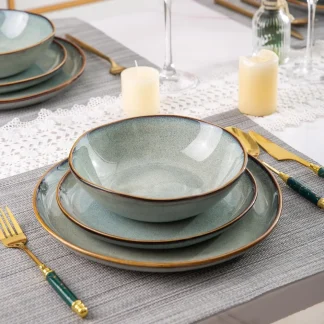 Crack Resistant Round Dish Set