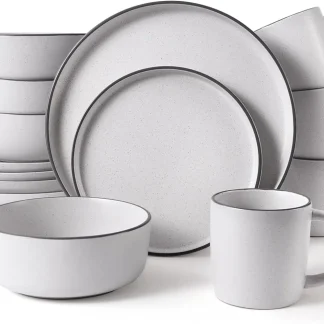 Scratch Resistant Round Dish Set