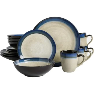 Two Tone Round Dish Set